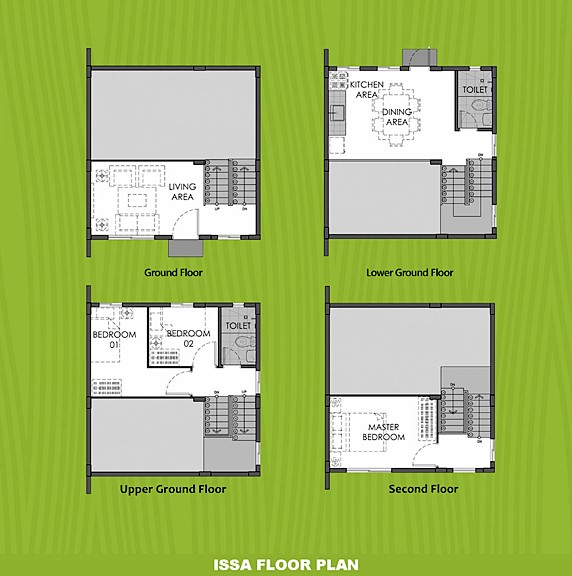 Issa Floor Plan House and Lot in Sorsogon